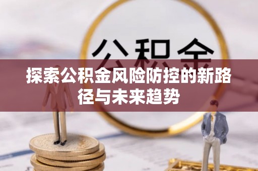 南安探索公积金风险防控的新路径与未来趋势